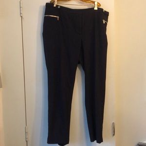 Calvin Klein navy blue pants-near new condition